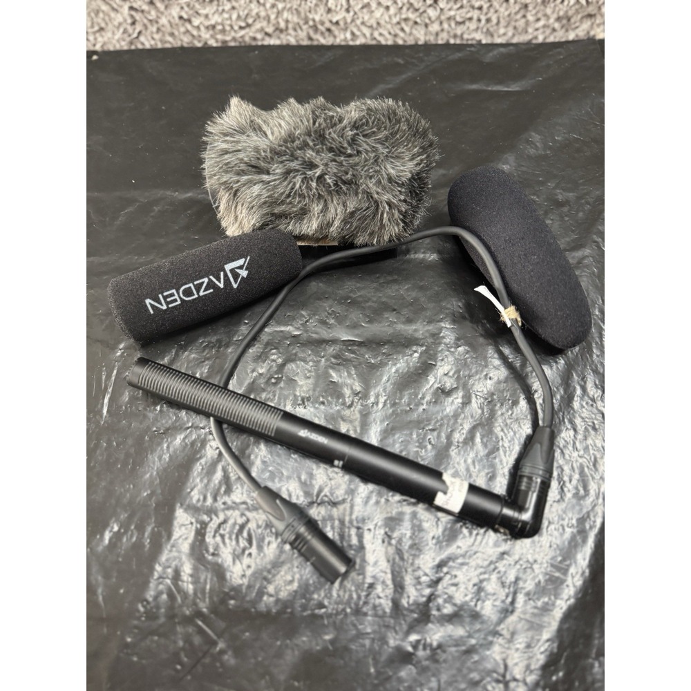 Azden SGM-250 Shotgun Microphone W/ Accessories Used